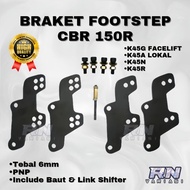 LOKAL RAISER FOOTSTEP CBR 150R LOCAL & CBR 150R FACELIFT K45N K45G | CBR 150R FOOTSTEP HIGHER | cbr1