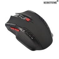KEBETEME 2.4G Wireless Mouse USB Receiver Professional Optical Wireless Mouse USB Right Mice for Laptop PC Gamer