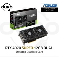 ASUS NVIDIA GEFORCE RTX 4070 SUPER OC EDITION 12GB GDDR6 DUAL FAN | GAMING GRAPHICS VIDEO CARD GPU V