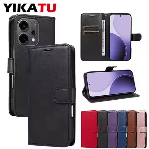 Wallet Case For Oppo A18 A38 A58 4G A78 A79 A98 Leather Cover For Realme C51 C53 C55 C61 C63 C65 C67