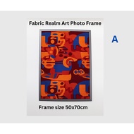 (KL & Selangor) Fabric Realm Art Photo Frame 50x70cm & 40x50cm