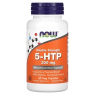 NOW Foods 5-HTP Double Strength 200 mg 60 Veg Capsules