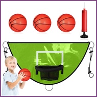 Trampoline Basketball Hoop Multipurpose Waterproof Basketball Hoop Wear-Resistant Outdoor Basketball