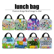 bfdi Lunch Bag Lunch Box Bag Insulated Fashion Tote Bag Lunch Bag for Kids and Adults