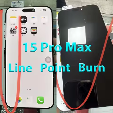 Defect High Quality Screen For iPhone 15 Pro Max LCD Display Touch Screen Digitizer Assembly Replace