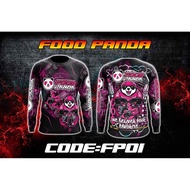 [In stock] 2023 design panda food  tubemask full sublimation 3d cycling jersey sportswear long sleeve ，Contact the seller for personalized customization of the name