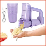 Vegetable Chopper Rechargeable Automatic Cheese Grater Chopper Vegetable Cutter Cucumber Slicer for 