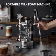 เครื่องต้มนมแบบพกพาเครื่องต้มนมแบบใช้ในเครื่องตีฟองนมตั้งแคมป์ใช้ในกาแฟเอสเพรสโซ