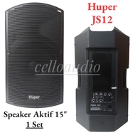 Speaker Aktif 15 Inch Huper JS12 (1 Set) Active Speaker 15" JS 12