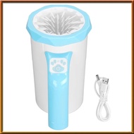 [chasoedivine.] Automatic Dog  Cleaner for Large Dogs Automatic Cleaner Dog  Cleaner White and Blue