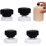 TorSor 4 Pack Clay Pottery Trimming Spinners 4 Size Pottery Clay Spinner Wheel Throwing Top Rotary F
