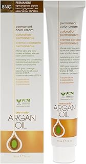 One n Only Argan Oil Permanent Color Cream - 8NG Light Ginger Ale Blonde Hair Color Unisex 3 oz