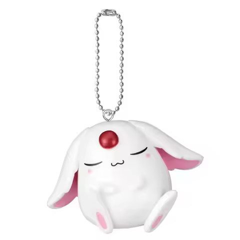 Cute Tsubasa Chronicles Cardcaptor Sakura Pet Mokona Modoki Rabbit Keychain PVC Keyholder Bag Pendan
