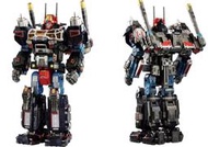 全新現貨 巨無霸 戴亞克隆DIACLONE DA-95 陸上戰艦 + DA-100空中機動要塞 組合巨大要塞機器人基地