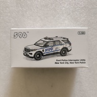 596 MODEL 1 FORD POLICE INTERCEPTOR UTILITY NEW YORK POLICE NYPD64/
