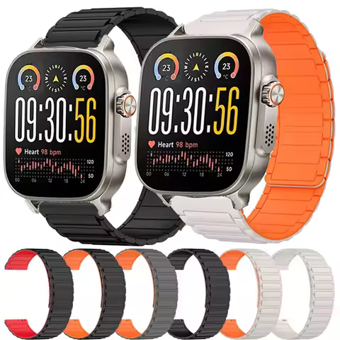 22mm Silicone Magnetic Loop Strap For Realme Watch 5 Bracelet Correa Sport Wristband For Realme Watc