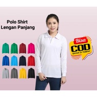 Women's Long Sleeve Polo Shirt/Women's Plain Shirt/Women's Long Sleeve Shirt/Uniform Shirt/Women's J