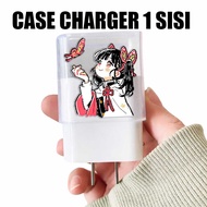 KIMETSU Picture Charger Head Protector Case (1 Side) Without Cable Protector Only Charger Charger Ca