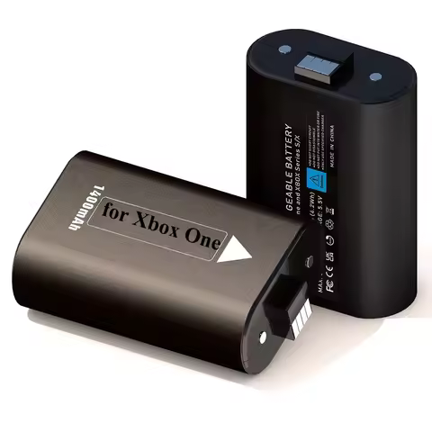 1400mAh Rechargeable Battery Suitable for Xbox One/S/X Controller, Xbox One S Controller/Xbox One El