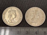 1973年香港女皇頭5毫 / 角銀硬幣