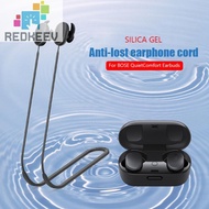 Silicone Anti-Lost Strap Sweatproof for BOSE QuietComfort Earbuds (Black) [Redkeev.sg]