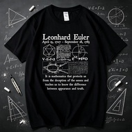 Euler Formula Tshirt🧮standard cotton crewneck reka bentuk istimewa untuk bengkel matematik dan pakai