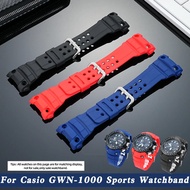 Sports Waterproof Resin Silicone Watch Strap For Casio G-shock 5371 GWN-1000 Rubber Watchband Men GW