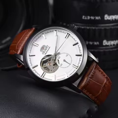 Orient Sports Mechanical Automatic Unisex Watch World Time Waterproof Shockproof Full Function