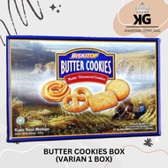 KG - BUTTER COOKIES BOX 320g (VARIAN 1 BOX) Biscuit Biskitop Kue Lebaran Biskuit Box Murah Kardus An