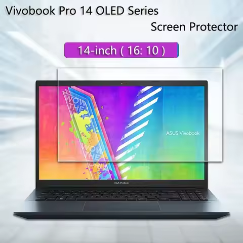 2X Anti Glare BlueRay Screen Guard Protector for ASUS Vivobook Pro 14 OLED K3400 K3400PA K3400PH M34