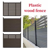 Fence Fence Antiseptic Wood Fence Villa Partition Fence Outdoor Courtyard Plastic Wood Fence Railing