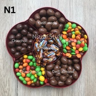 Delfi Chocolate with 6 Compartments - Chocolate Hampers - Eid Hampers - Delfi Chocolate - Eid Chocol