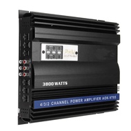 Four-Channel Car Audio Modified 4-Channel High-Power Amplifier Car Amplifier 1200W