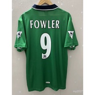 Retro Jersey From 99-00 Liverpool-p Ferrari FOWLER OWEN Away Football Jersey Personalized Jersey Key
