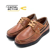 【Ready Stock】camel active Men Dark Brown Boris Lace Up Shoes 871954-RS2R-32-D.BROWN (Nubuck Leather)