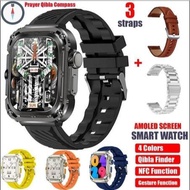 Z85 Max Smart Watch Bluetooth NFC Heart Rate Waterproof 15+ Sports Wireless Charge Dual Straps