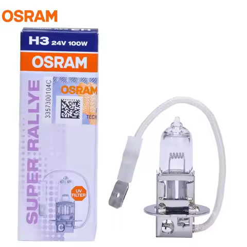 OSRAM H3 62243 24V 100W PK22s OFFROAD STANDARD Bulb Truck Halogen Lamp Off Road Headlight UV filter 