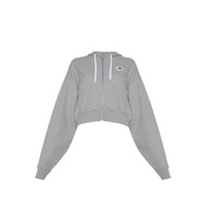Converse Retro Full-Zip Women's Hoodie - Light Retro Heather Grey Trail