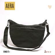[ Aera bag black ] Mesvy Totebag Sling bag simple Canvas Bag Multifunction Korean Style Aesthetic