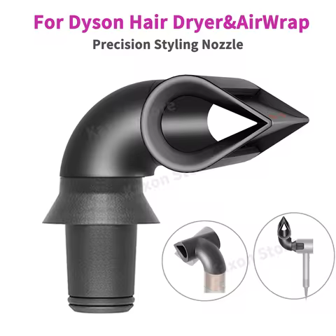 Precision Styling Nozzle For Dyson HD Series Hair Dryer with Adaptor For Dyson Airwrap HS01HS05 Hair