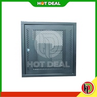 Hotdeal GrowV 12U Perforated Wall Mount Rack - 595mm(H) x 550mm(W) x 500mm(D) , 12U Server Rack . 12