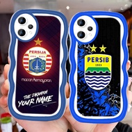 D-70 Persib Persija Transparent Casing for Realme 9i 9 Pro Plus C35 14X 14T C30 C31 14 5G Case