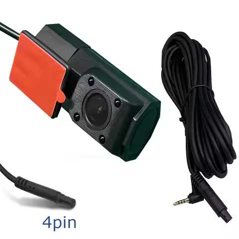 Reversing camera car car camera 360 rotating infrared 4Pin HD night market driving recorder reversin