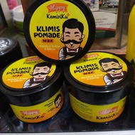 klimis Pomade oil based style lock 80gr minyak rambut happy kemiriku klimis Pomade 80gr - minyak rambut pria - minyak rambut anak-anak happy kemiriku klimis Pomade wax 80 gr - original