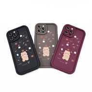 TPU Mate Case [Happy Bear] Honor 200L/200S/400L/400S/90L/X6C/X7B/X9B/X9C/X9CS Shockproof | Casing