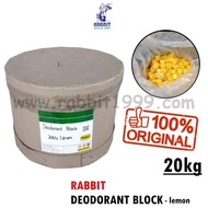 20kg Deodorant Block Toilet/Ubat Gegat Kuning Pewangi Tandas/Halau Lipas Tikus Dan Lizard