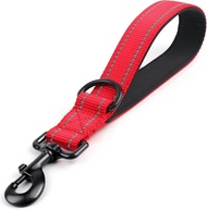 DCLOUD | Strong Short Dog Leash Heavy Duty Padded Handle for Traffic Control Reflective Leash for Me