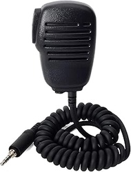 HYS Low Profile Speaker Microphone IP 54 Shoulder Speaker Mic with Durable Outer Casing (3.5mm S/P 4