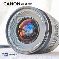 เลนส์ Canon Zoom Lens EF 22–55mm f/4–5.6 USM Mount EF Eos Excellent 90–95%
