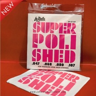 La Bella SP-47107 Super Polished Bass Strings 4-String Stainless Steel